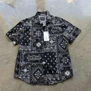 Cactus Man Paisley Button Down Shirt